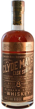 Conecuh Ridge Distillery Clyde May's Cask Strength Aged 8 Years Whiskey 750ml