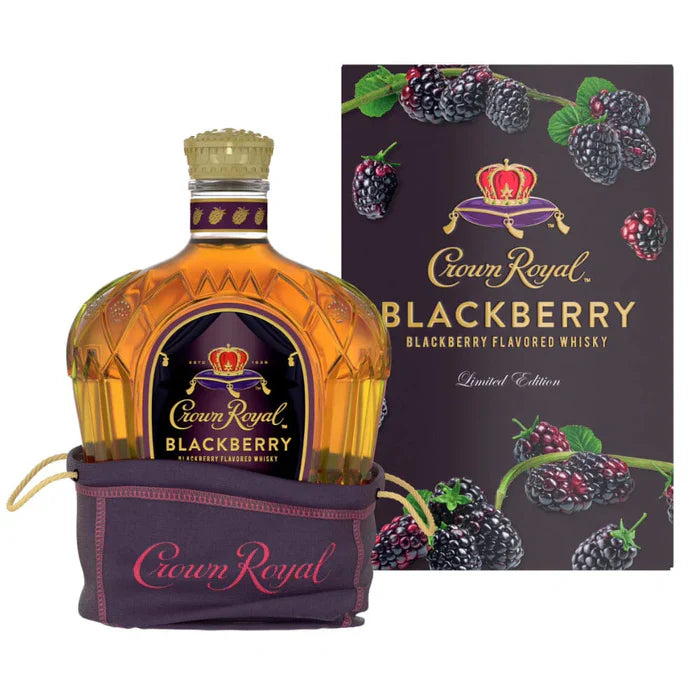 Crown Royal Limited Edition Blackberry Flavored Whisky 750ml
