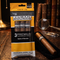 Cuban Rounds Natural Toro Fresh Cigar 3-Pack