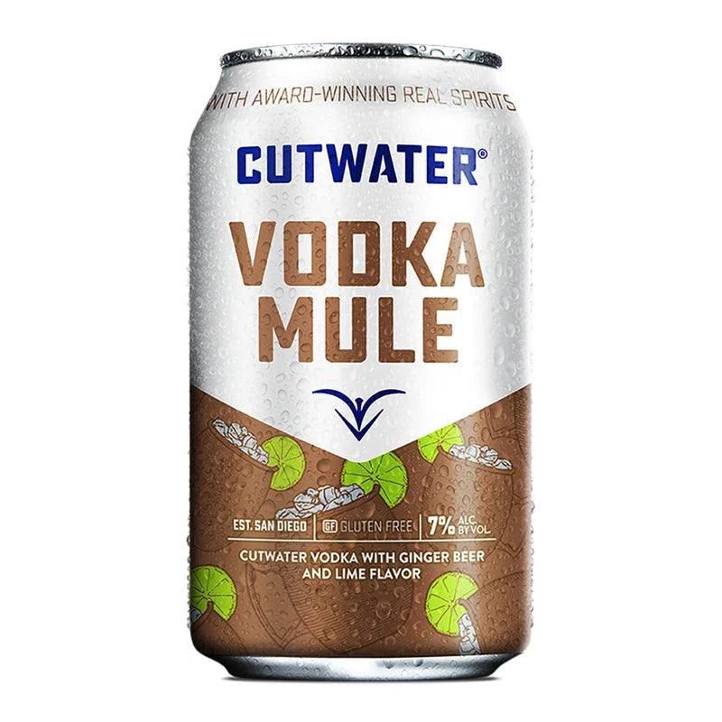 Cutwater Spirits Vodka Mule Ready to Drink Cocktail 355ml