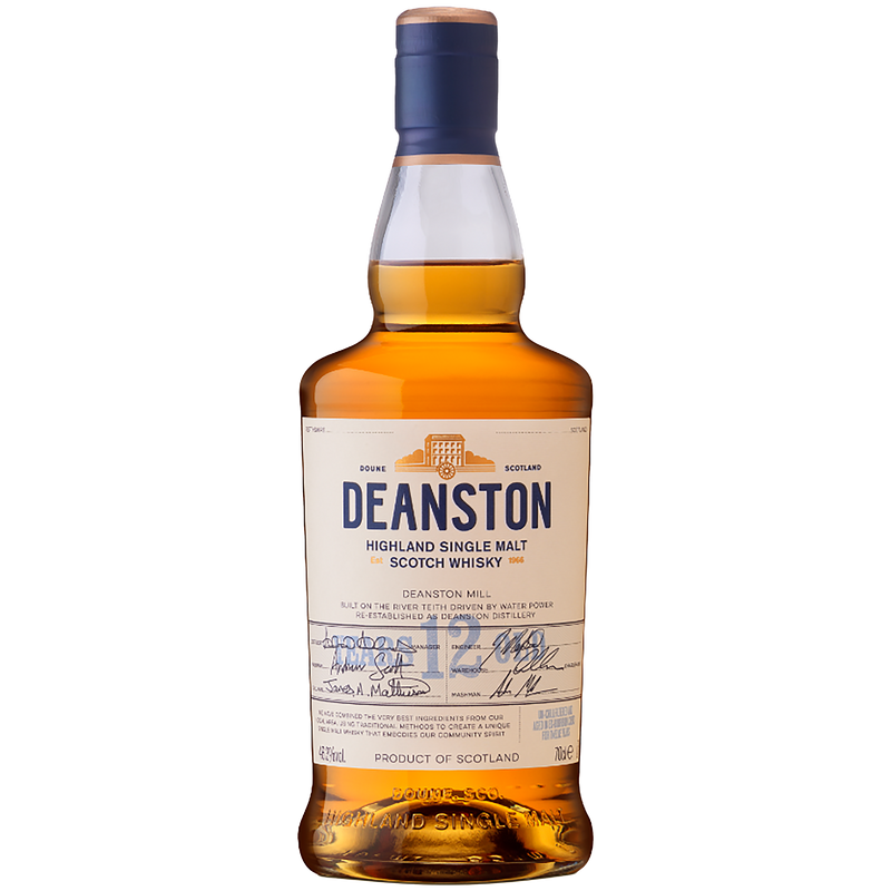 Deanston 12 Year Old Highland Single Malt Scotch Whisky 750ml