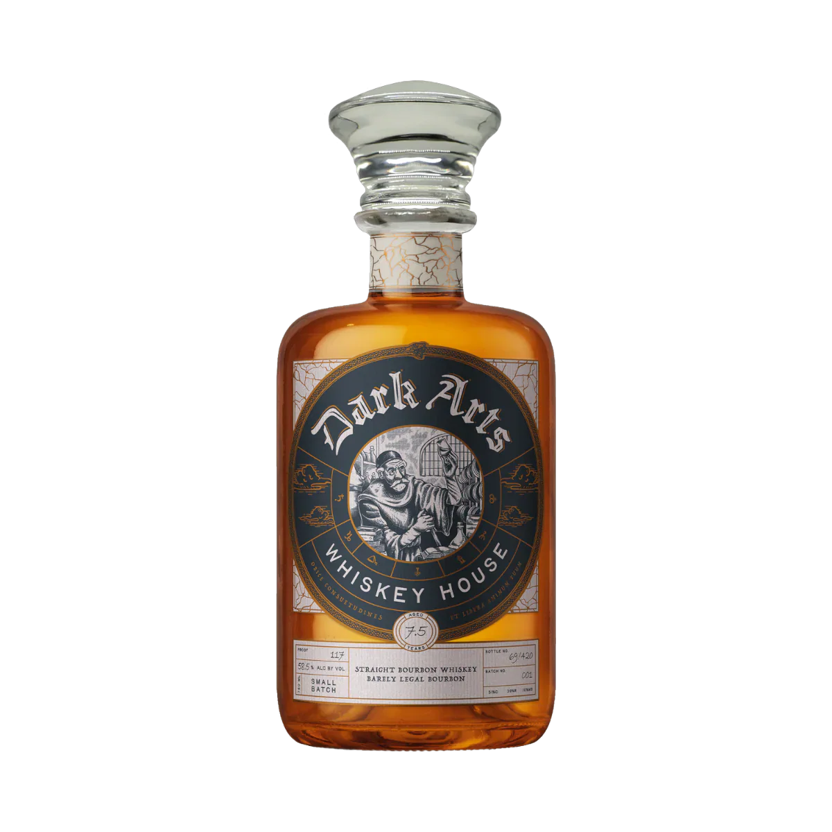 Dark Arts Whiskey House Barely Legal Straight Bourbon Whiskey 750ml