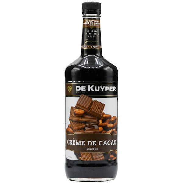 De Kuyper Creme de Cacao Dark Liqueur 1Lt