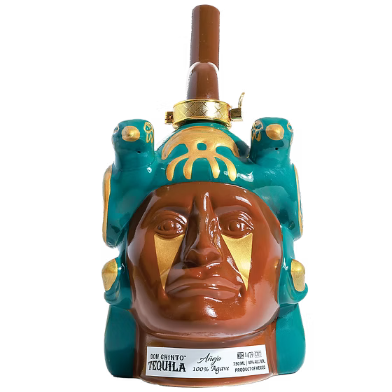 Don Chinto Aztec Head Anejo Tequila 750ml