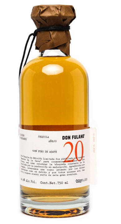 Don Fulano 20th Anniversario Anejo Tequila 750ml