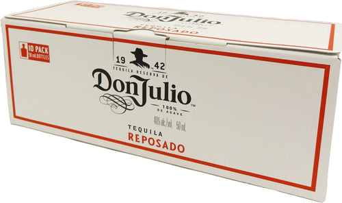 Don Julio Reserva de Don Julio Reposado Tequila 50ml Bottle 10-Pack