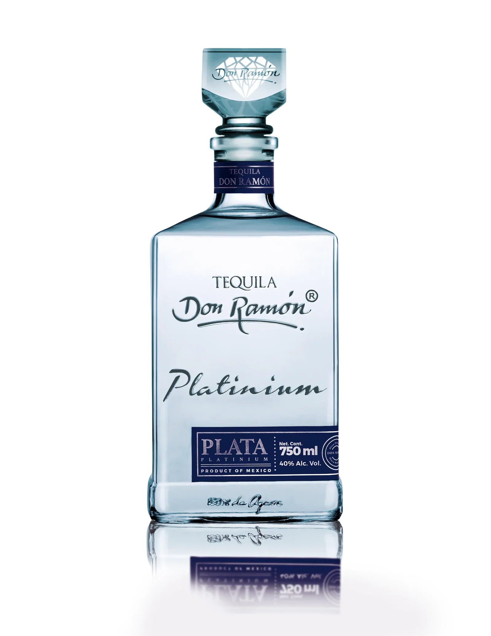 Don Ramon Platinum Silver Tequila 750ml