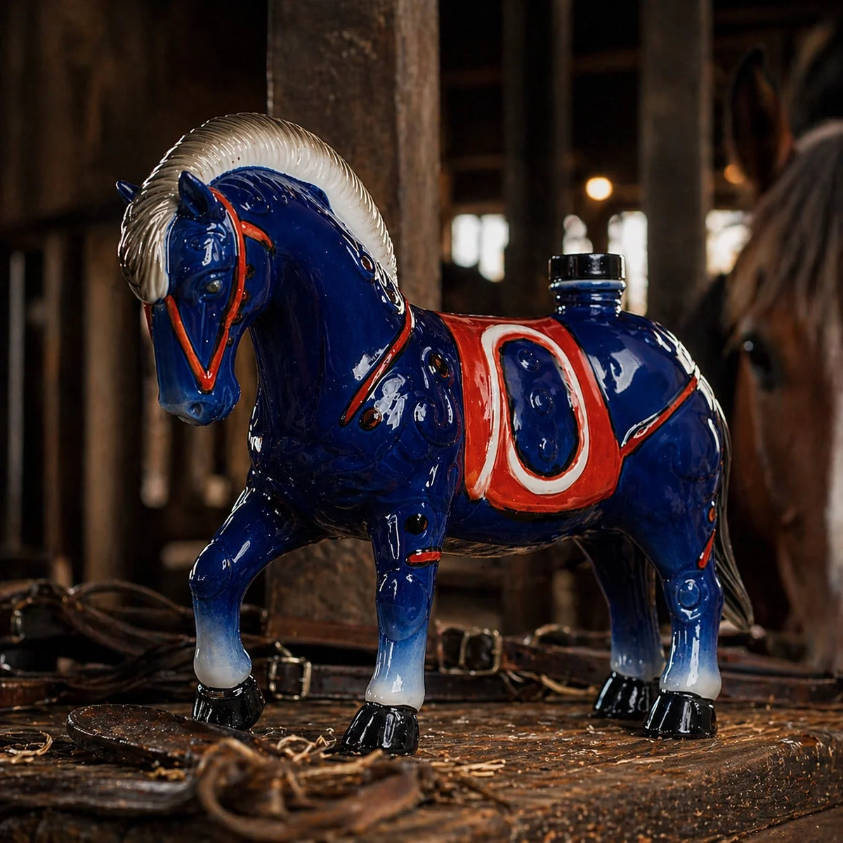 Don Chinto Blue Horse Anejo Tequila 750ml