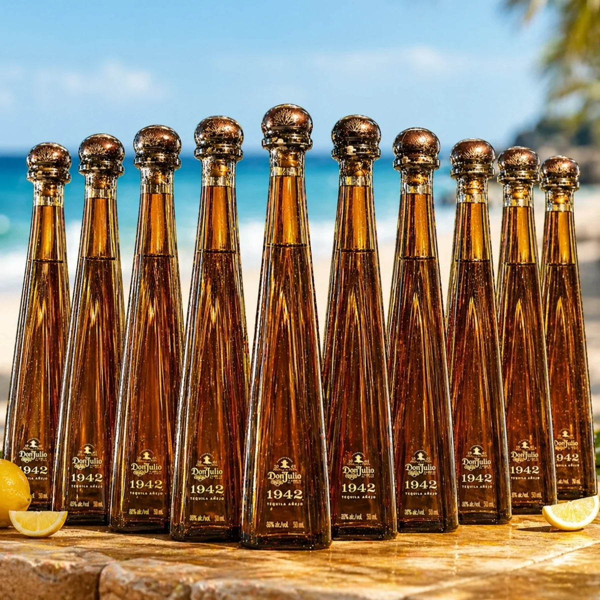 Don Julio 1942 Anejo Tequila 50ml Bottle 10-Pack