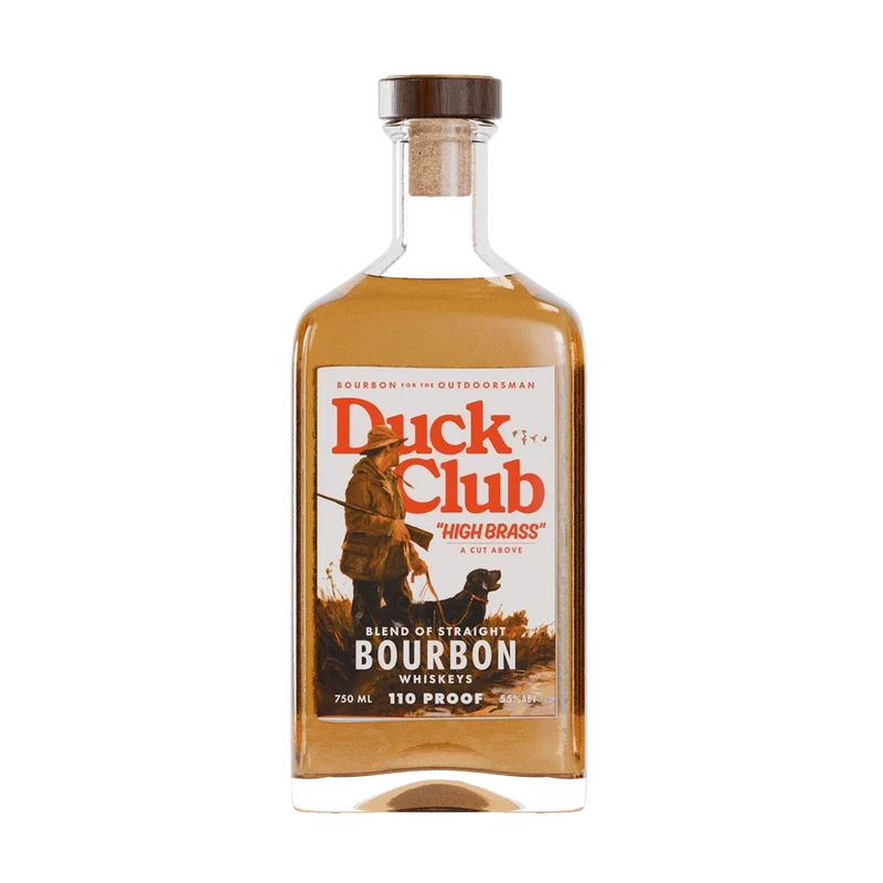 Duck Club High Brass 110 Proof Bourbon Whiskey 750ml