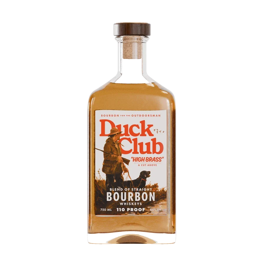 Duck Club High Brass 110 Proof Bourbon Whiskey 750ml