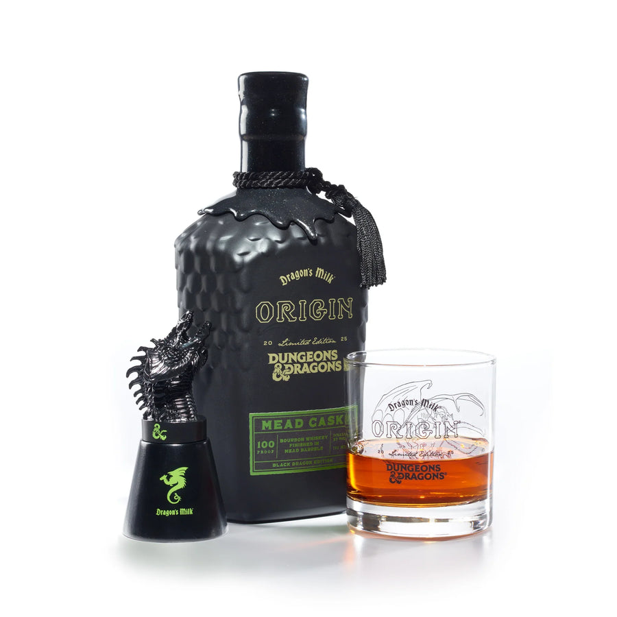 2025 New Holland Brewing Dragon's Milk Dungeons & Dragons x Dragon's Milk Origin Mead Cask Gift Set 750ml
