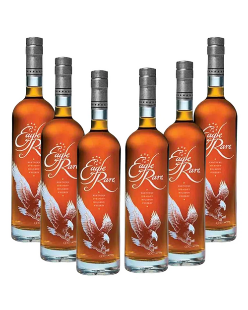 Eagle Rare 10 Year Single Barrel Kentucky Straight Bourbon Whiskey Bundle 6-Pack