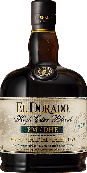El Dorado PM/DHE High Ester Blend Rum 750ml