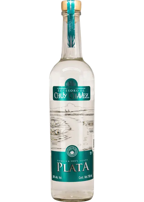 El Tersoro De Chuy Chavez Plata Tequila 750ml