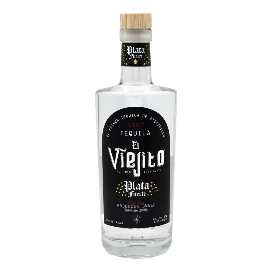El Viejito Plata Fuerte Tequila 750ml