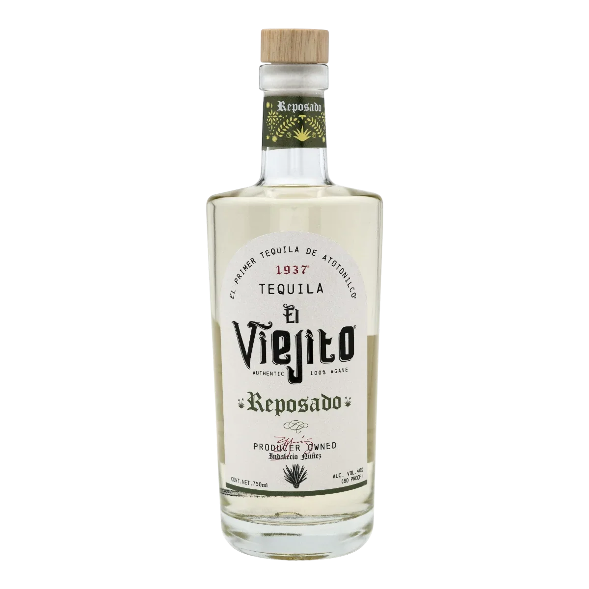 El Viejito Reposado Tequila 750ml