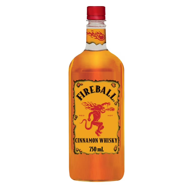 Fireball Cinnamon Whisky Plastic Bottle 750ml
