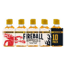 Fireball Vanilla Whisky 50ml 10-Pack