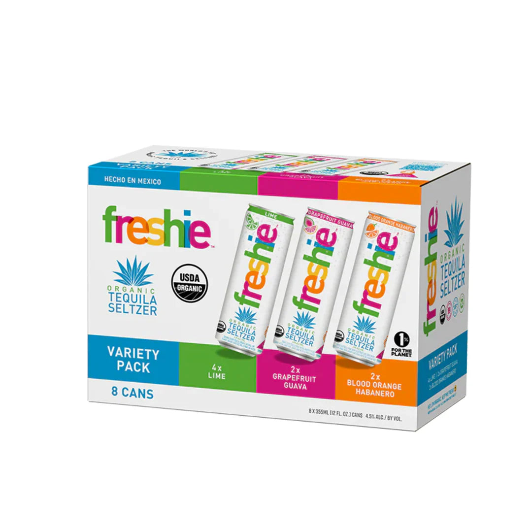 Freshie Tequila Seltzer Variety Hard Seltzer 8-Pack