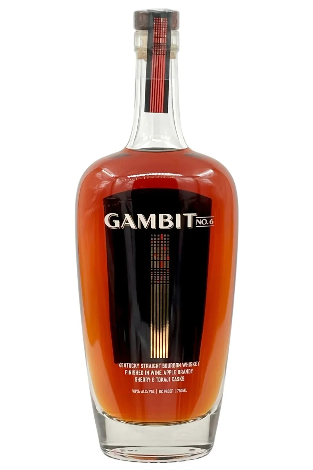 Gambit No. 6 Straight Bourbon Whiskey 750ml