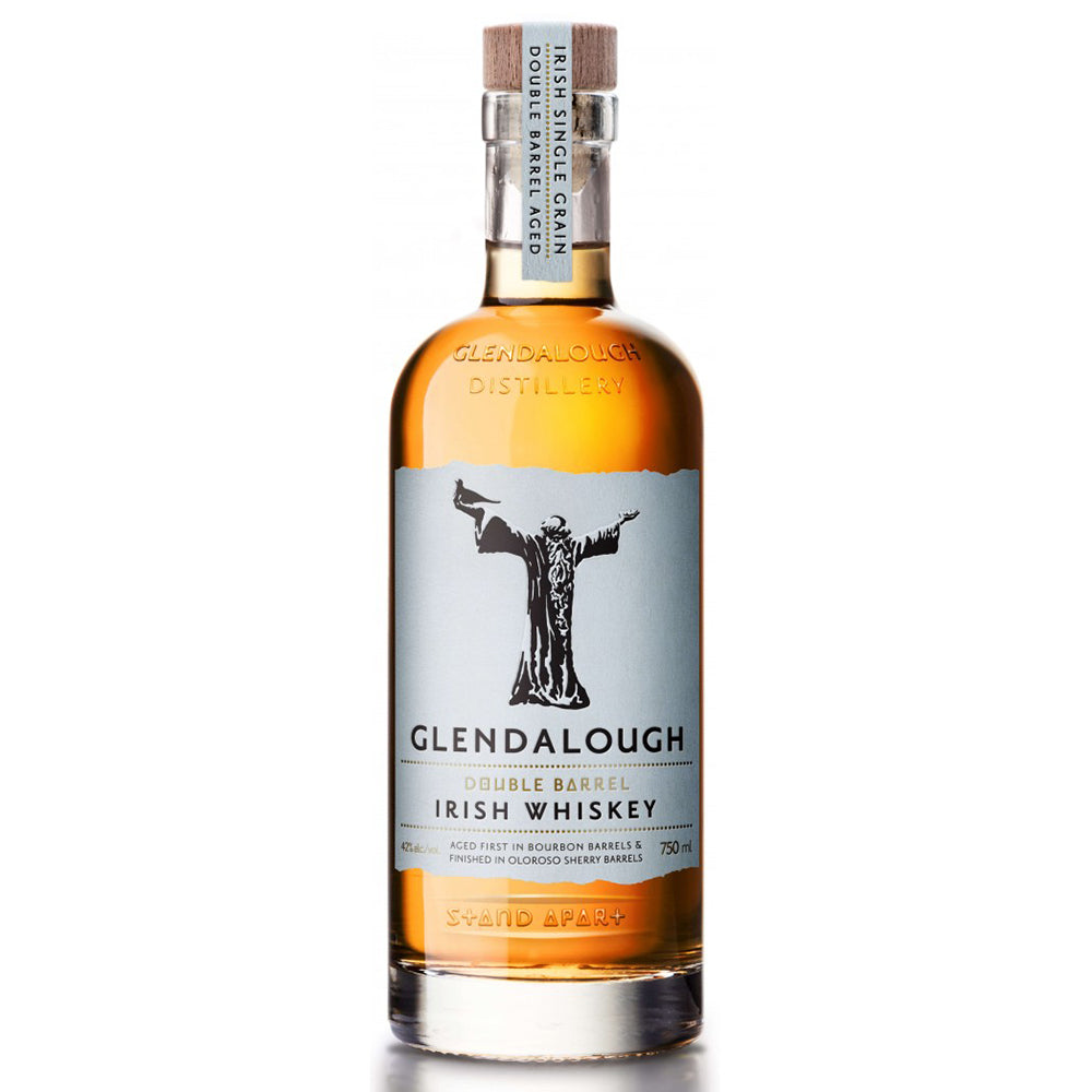 Glendalough Double Barrel Single Grain Irish Whiskey 750ml