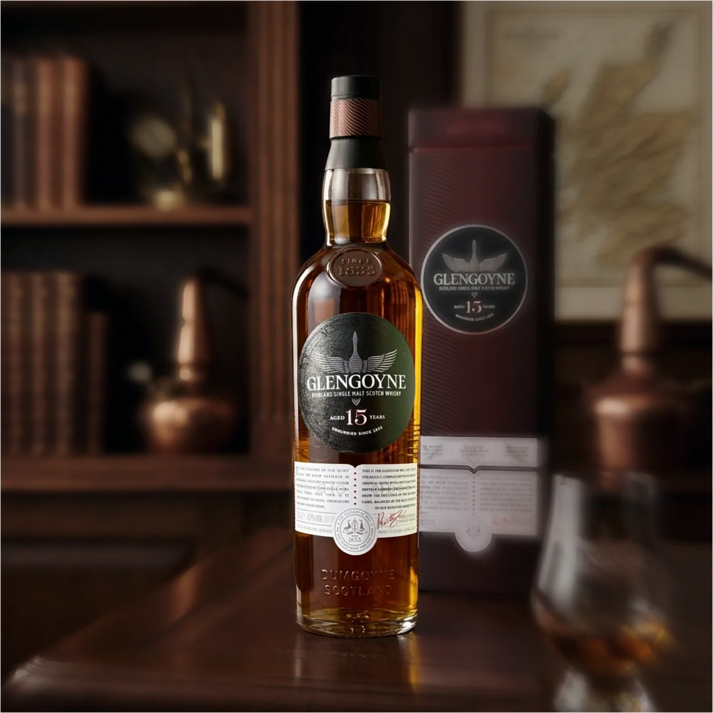 Glengoyne 15 Year Old Highland Single Malt Scotch Whisky 750ml