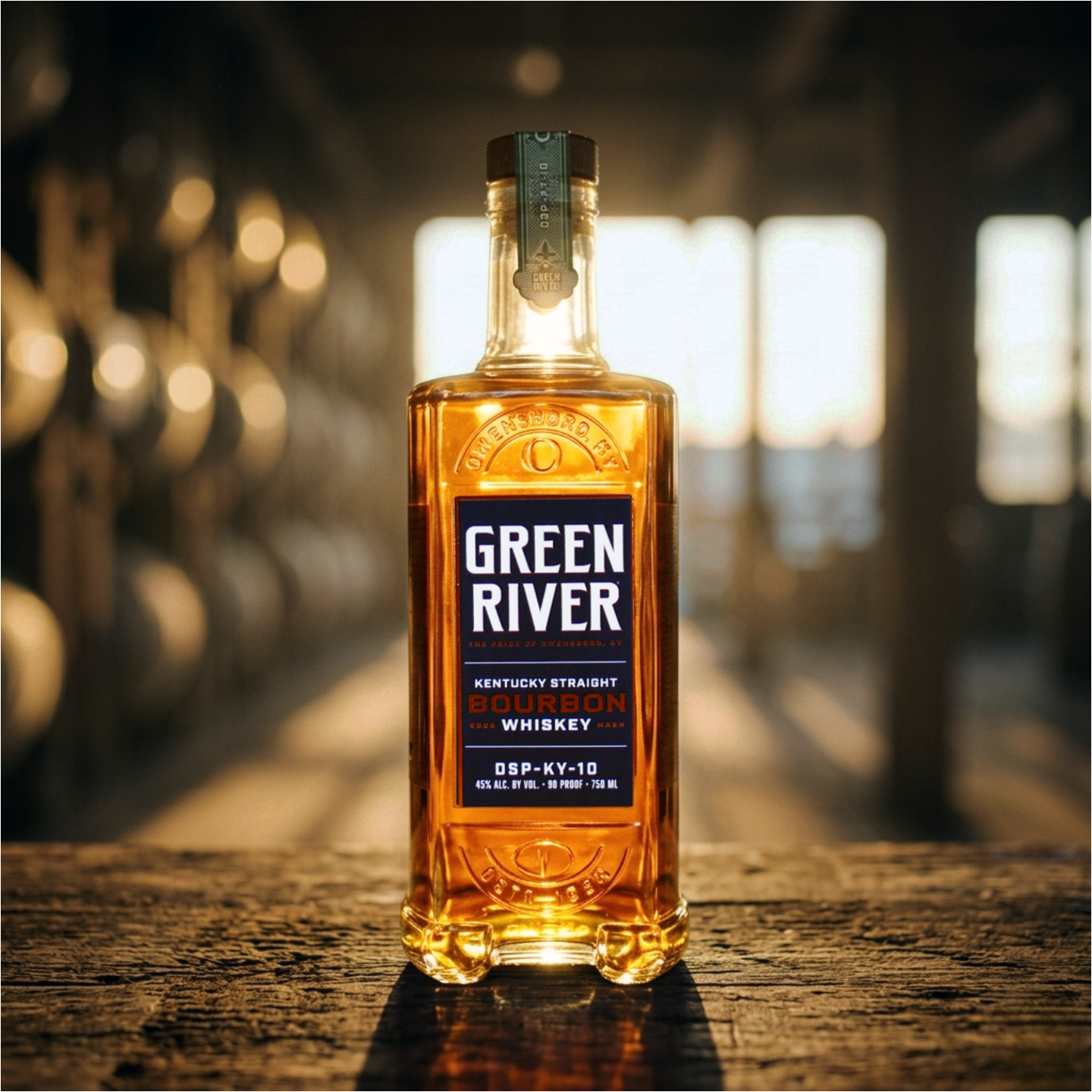 Green River Straight Bourbon Whiskey 750ml