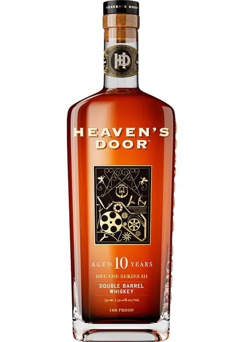 Heaven's Door Decade Series 10 Year Old Straight Bourbon Whiskey 750ml