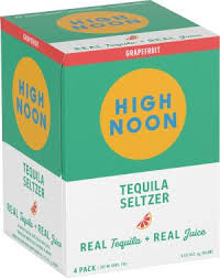 High Noon Grapefruit Tequila Seltzer 4-Pack Can