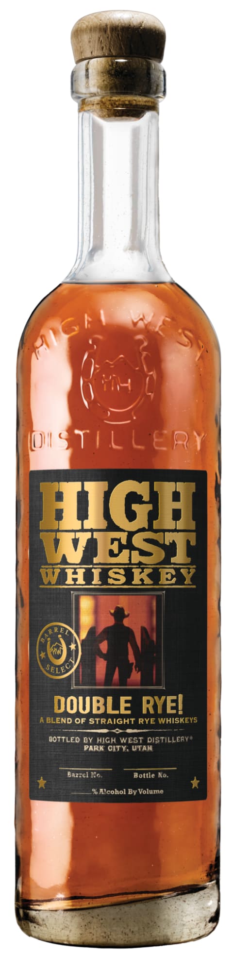 High West Double Rye Barrel Select Straight Rye Whiskey 750ml