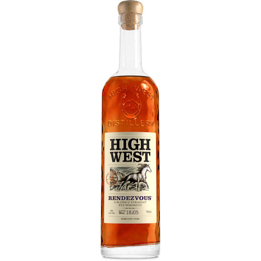 High West Rendezvous Straight Rye Blended Whiskey 750ml