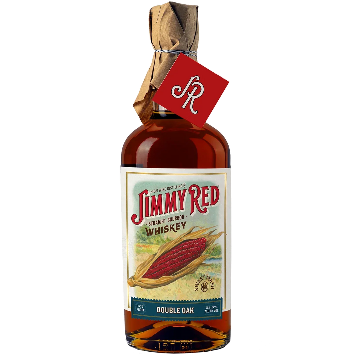 High Wire Jimmy Red Double Oak 107 Proof Straight Bourbon Whiskey 750ml