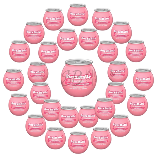 BuzzBallz Pink Lemonsqueezy Cocktail 24ct 200ml