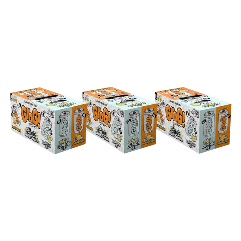 Grog Citrus Variety Pack Shochu Vodka Soda 12-Oz Can 24-Pack