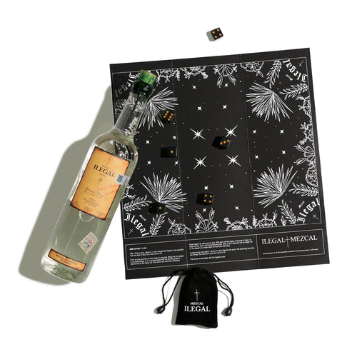 Ilegal Special Edition Mezcal Joven with Dice Kit 750ml