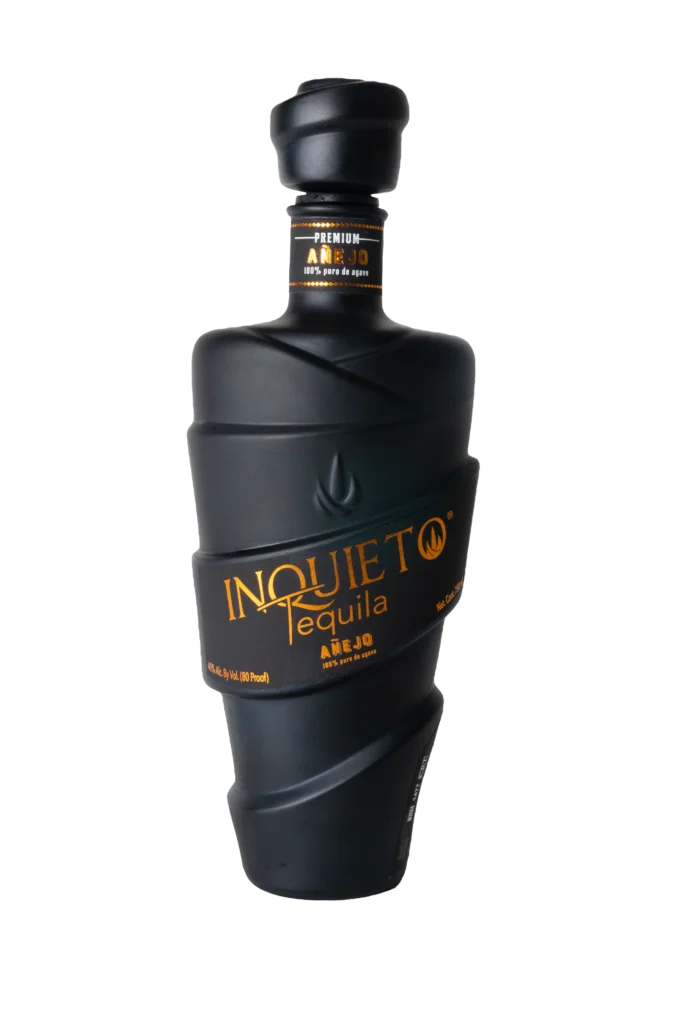 Inquieto Black Anejo Tequila 750ml