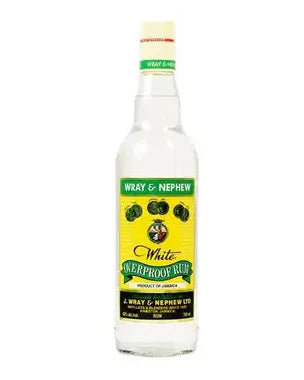 J. Wray & Nephew White Overproof Rum 750ml