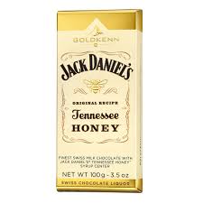 Jack Daniel's Honey Goldkenn Chocolate Bar 3.5-Oz
