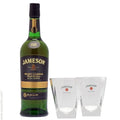 Jameson Select Reserve Black Barrel - Small Batch Blended Irish Whiskey with Glasses 750ml