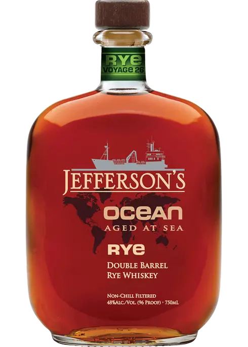 Jefferson's Ocean Aged at Sea Double Barrel Rye Whiskey 750ml