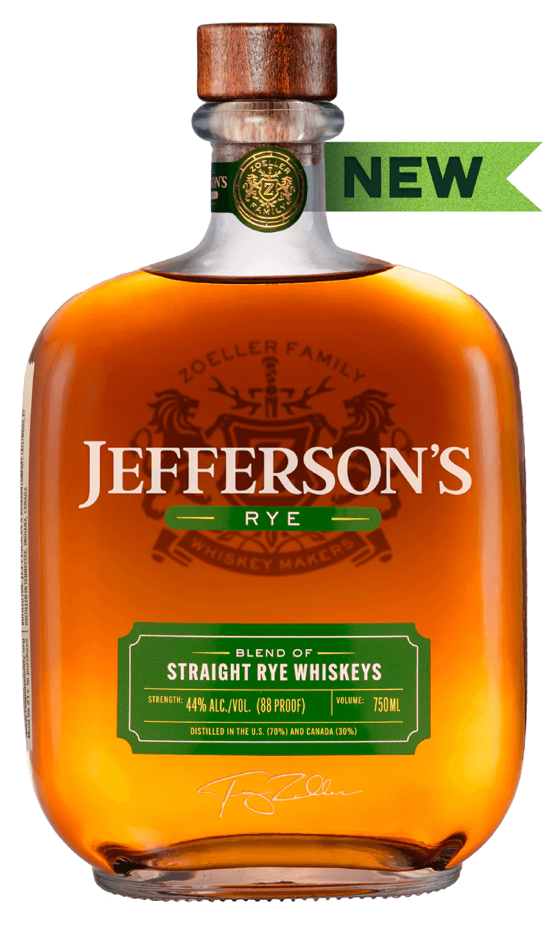 Jefferson's Straight Rye Whiskey 750ml