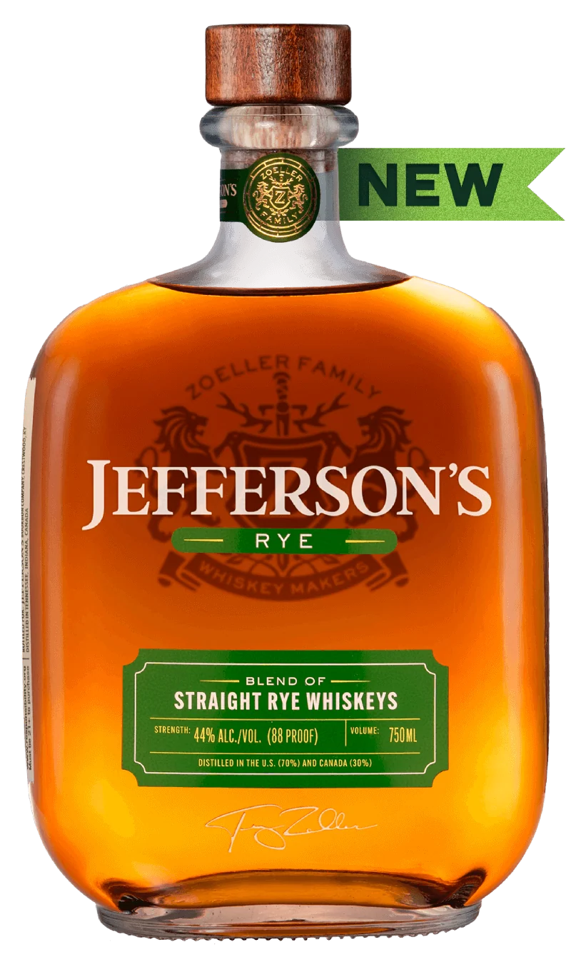 Jefferson's Straight Rye Whiskey 750ml
