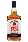 Jim Beam Red Stag Black Cherry Flavored Kentucky Straight Bourbon Whiskey 1.75Lt