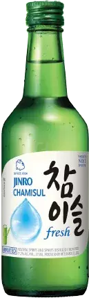 Jinro Chamisul Fresh Soju 375ml