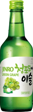 Jinro Chamisul Green Grape Soju 375ml