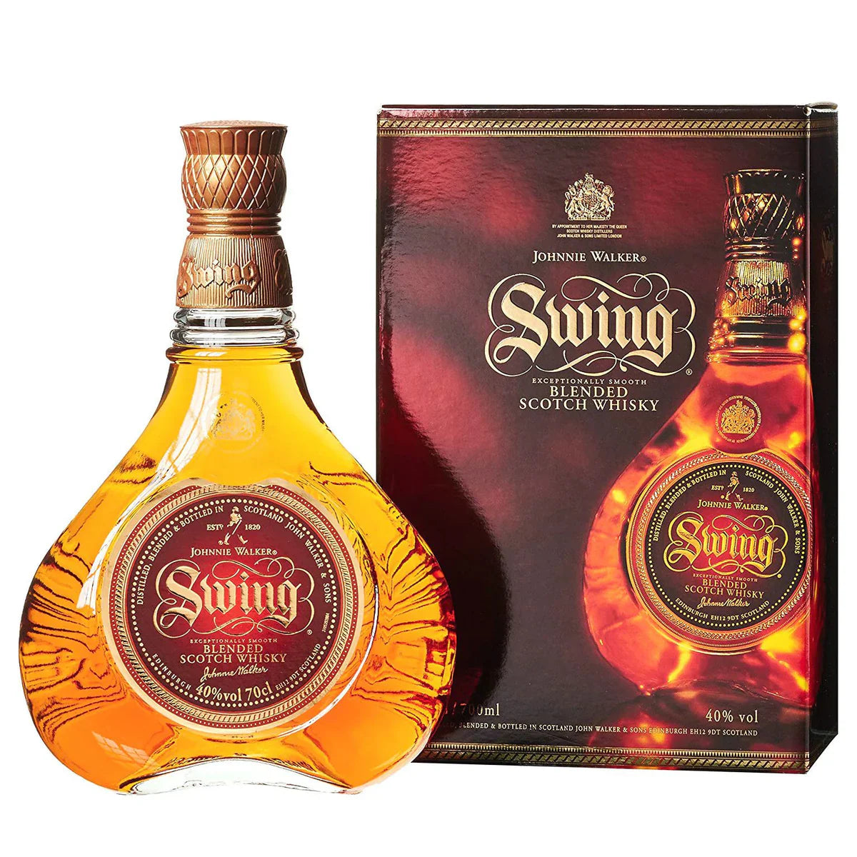 Johnnie Walker Swing 12 Year Old Blended Scotch Whisky 750ml