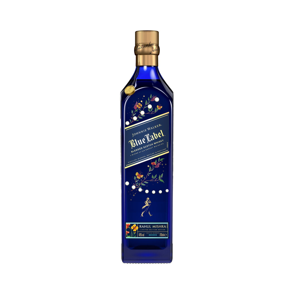 Johnnie Walker x Rahul Mishra Blue Label Diwali Limited Edition Blended Scotch Whisky 750ml