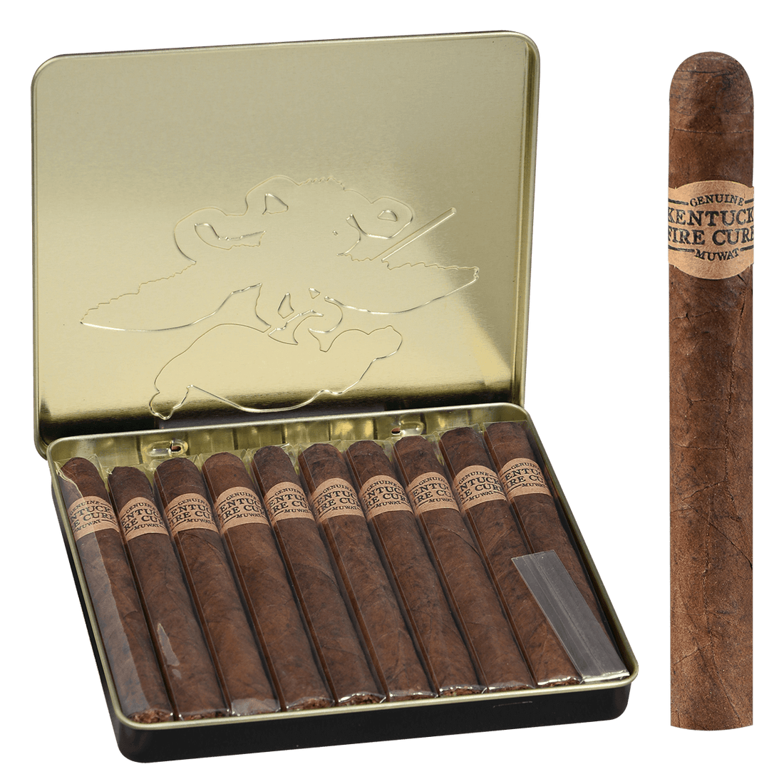 Kentucky Fire Cured Ponies 4x32 Cigar Tin 10-Pack
