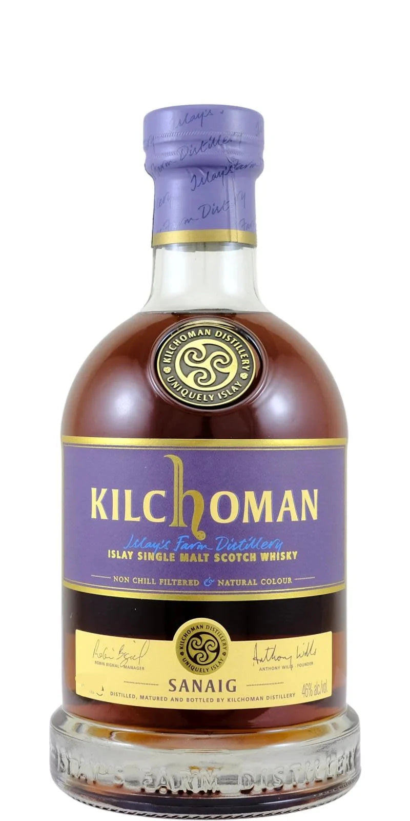 Kilchoman Sanaig Single Malt Scotch Whisky 750ml